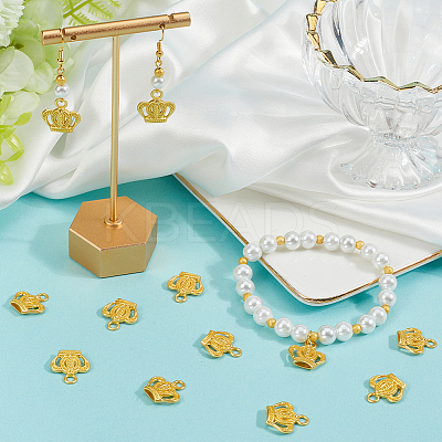 40Pcs Rack Plating Alloy Pendant Rhinestone Settings FIND-SC0013-27-1