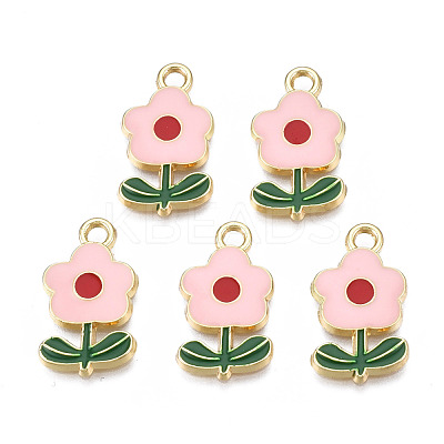 Eco-Friendly Zinc Alloy  Pendants ENAM-R051-12-03G-NR-1