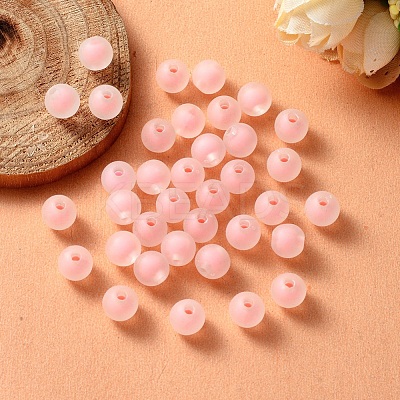 Transparent Acrylic Beads TACR-YW0001-02G-1