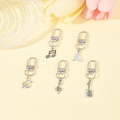 5 Pcs Alloy Pendant Decorations HJEW-FS00035-01-1