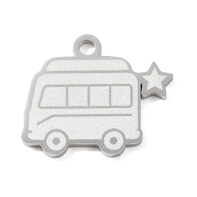304 Stainless Steel Pendants SA-CBAE30B-03C-P-1