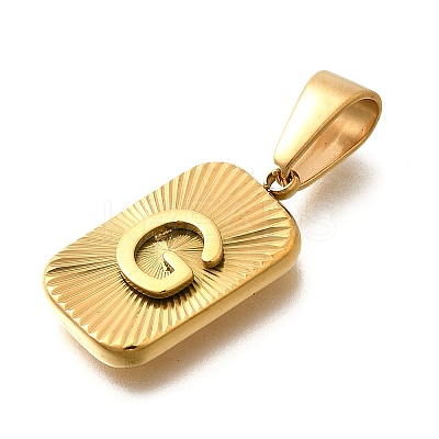 304 Stainless Steel Pendants STAS-S161-01G-G-1