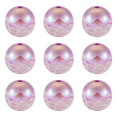 10Pcs Resin Beads PACR-TA0001-33I-1