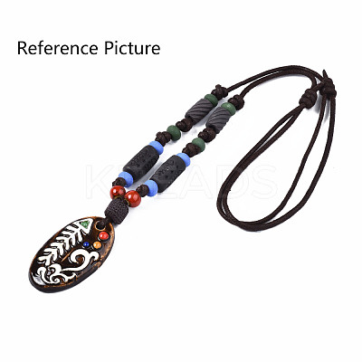 Handmade Porcelain Pendants PORC-T006-39-1