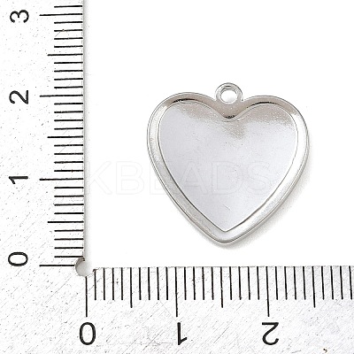 304 Stainless Steel Pendants STAS-C154-05A-GP-1