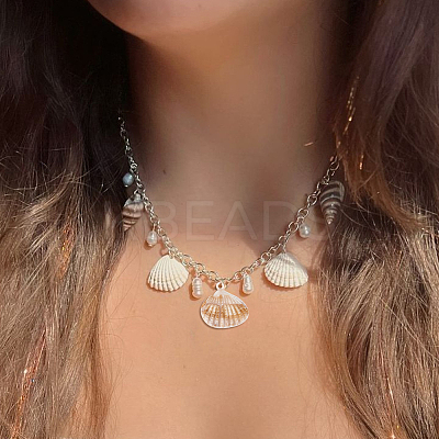 180Pcs 3 Style Ocean Theme Opaque Acrylic Pendants OACR-SP0001-54-1