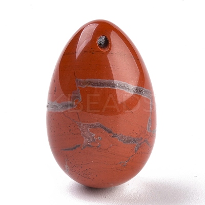 Natural Red Jasper Pendants X-G-P438-E-04-1