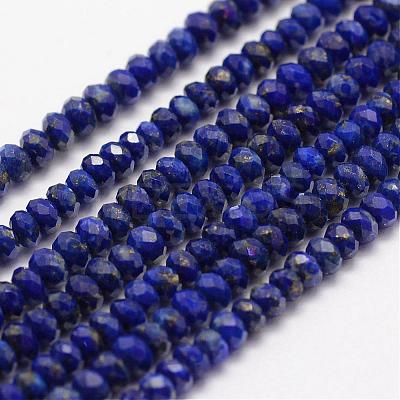 Natural Lapis Lazuli Beads Strands G-F460-11-1