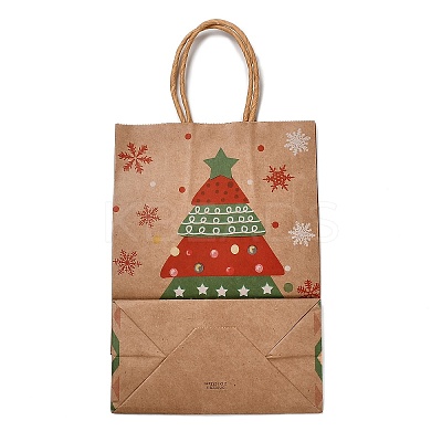 Christmas Theme Rectangle Paper Bags CARB-F011-01B-1