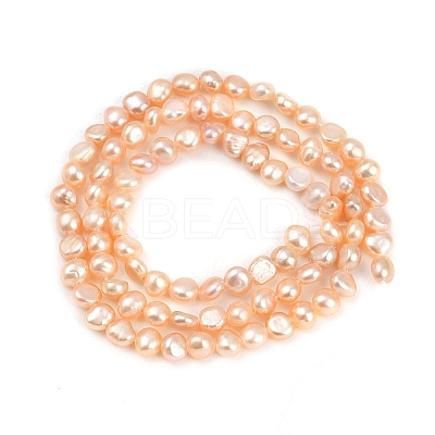 Natural Cultured Freshwater Pearl Beads Strands PEAR-P064-19B-11C-1