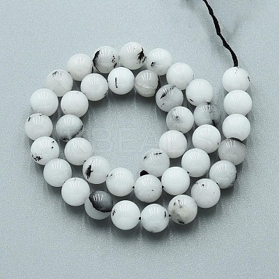 Natural Quartz Beads Strands G-N355-10mm-01-1