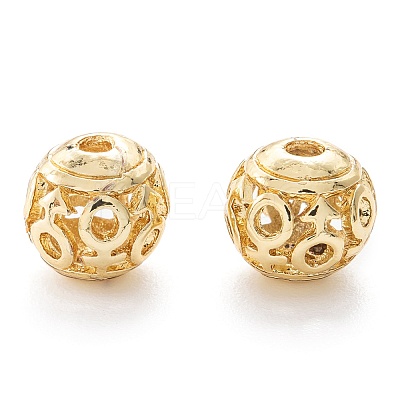 Alloy Hollow Beads X1-PALLOY-P238-12G-RS-1