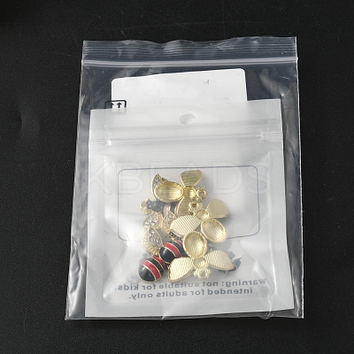 6Pcs Rack Plating Alloy Enamel Pendants ENAM-YW0002-63-1