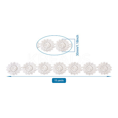 Polyester Lace Trim OCOR-TAC0008-18-1