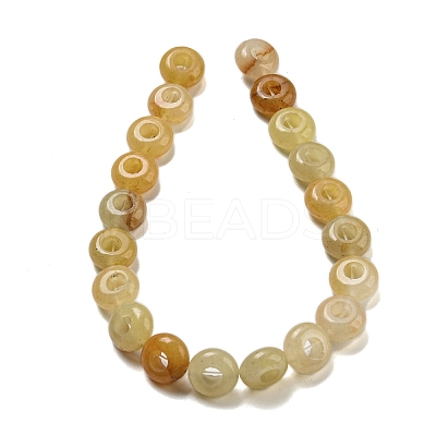 Natural Topaz Jade Beads Strands G-P536-A13-01-1
