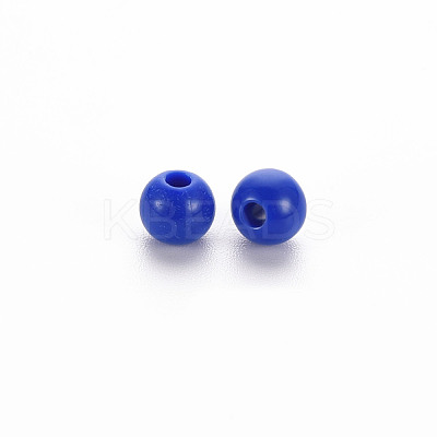 Opaque Acrylic Beads MACR-S370-C6mm-10-1