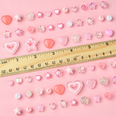 404Pcs Acrylic Beads TACR-FS0001-51-1