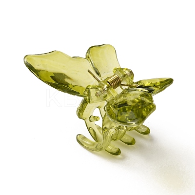 Beautiful Butterfly Plastic Claw Hair Clip PHAR-WH0012-09B-04-1