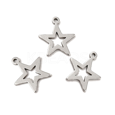 Non-Tarnish 201 Stainless Steel Pendants STAS-A066-14P-1