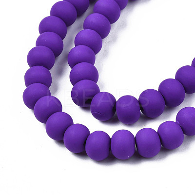 Handmade Polymer Clay Beads Strands CLAY-N008-053-06-1