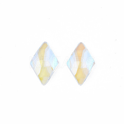 Glass Rhinestone Cabochons MRMJ-N027-021A-1