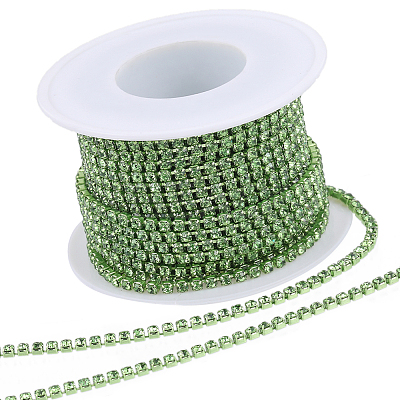 1 Roll Electrophoresis Iron Rhinestone Strass Chains CHC-GF0001-06C-1