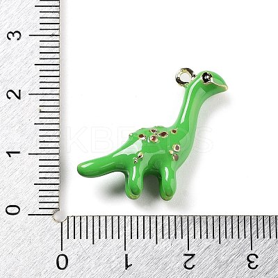 Alloy Enamel Pendants ENAM-H043-01G-10-1