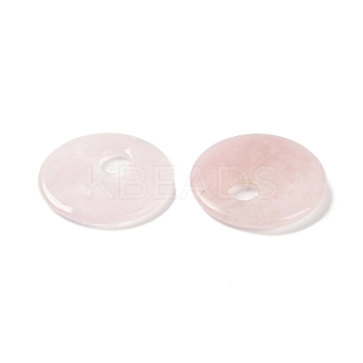 Natural Rose Quartz Pendants G-C140-10C-1