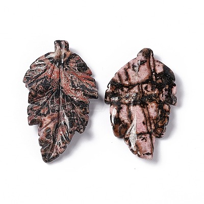 Natural Rhodonite Pendants G-I336-01-21-1