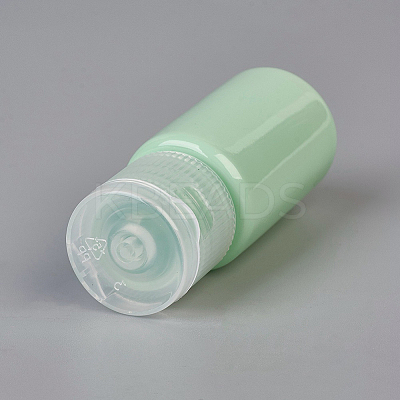 10ml Macaron Color PET Plastic Empty Flip Cap Bottles MRMJ-WH0025-A-07-1