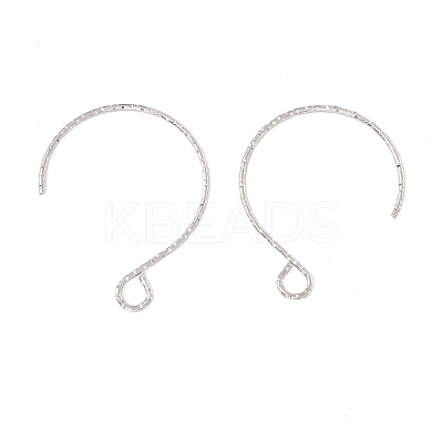 Tarnish Resistant 316 Surgical Stainless Steel Earring Hooks STAS-D183-03P-01-1