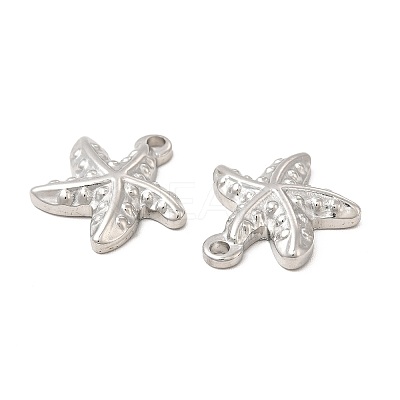 Non-Tarnish 304 Stainless Steel Pendants STAS-E182-12P-1