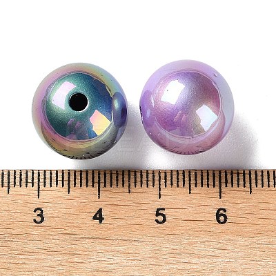 UV Plating Acrylic Beads MACR-D029-22B-1