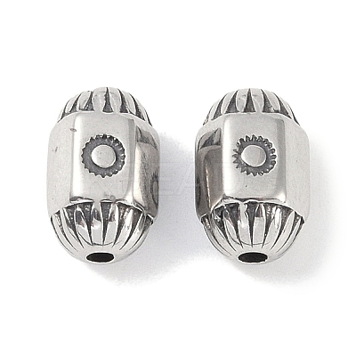 16 Surgical Stainless Steel Beads STAS-P362-37AS-1