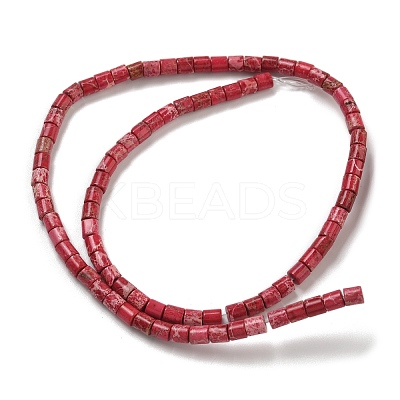 Natural Imperial Jasper Beads Strands G-P460-06H-1