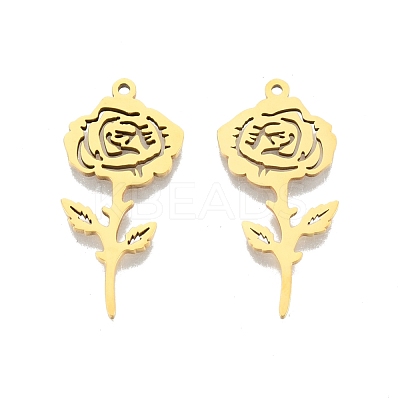 Ion Plating(IP) 201 Stainless Steel Pendants STAS-N098-110LG-1