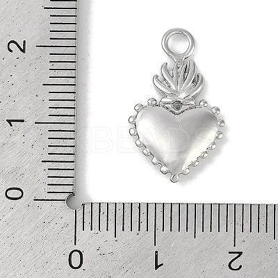 Brass Micro Pave Cubic Zirconia Pendants KK-I719-42P-1