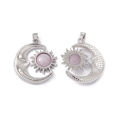 Natural Kunzite Pendants KK-A173-04P-02-1