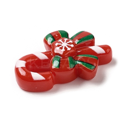 Christmas Theme Opaque Resin Cabochons LS-RESI-E043-01Q-1