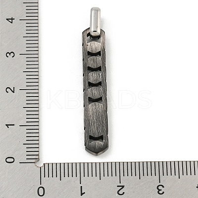 304 Stainless Steel Pendants STAS-F307-04B-1