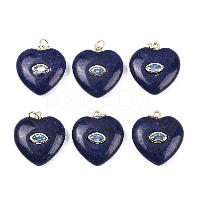 Dyed Natural Sesame Jasper Pendants G-Z134-04D-1
