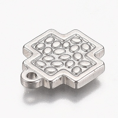 Tarnish Resistant 304 Stainless Steel Pendants STAS-Z012-25P-1