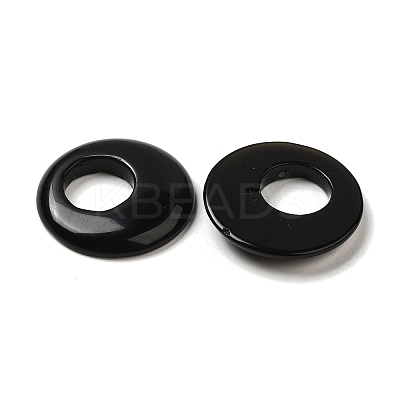 Natural Obsidian Pendants G-T122-76A-1