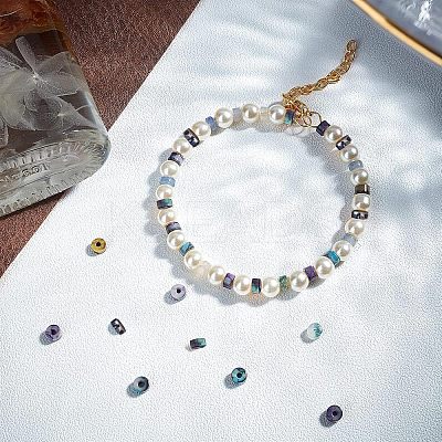 Natural Ocean White Jade & Moss Agate & Aventurine Beads G-NB0001-96-1