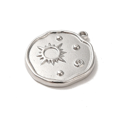 Non-Tarnish 304 Stainless Steel Pendants STAS-L022-280P-1