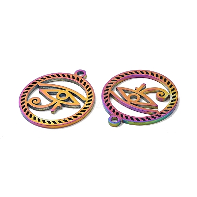 Ion Plating(IP) 304 Stainless Steel Pendants STAS-L020-010RC-1