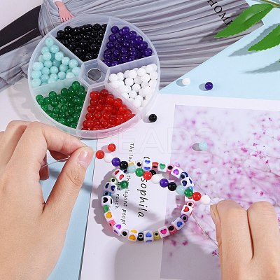 DIY Stretch Bracelets Making Kits DIY-SZ0002-95-1