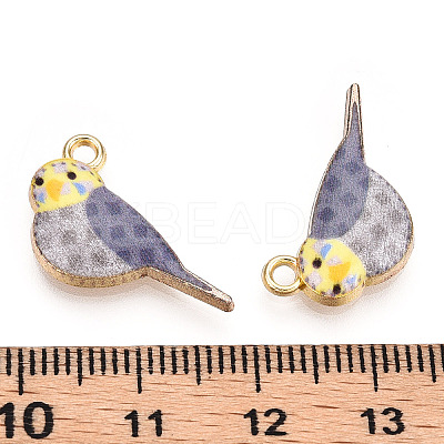 Printed Alloy Pendants ENAM-N056-205F-1