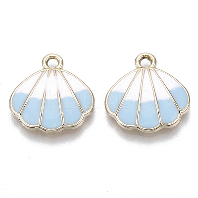 Alloy Pendants X-ENAM-S119-031B-1