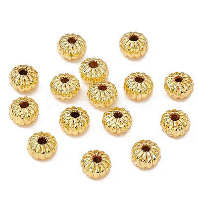 Rack Plating Brass Beads KK-G455-05C-G-1